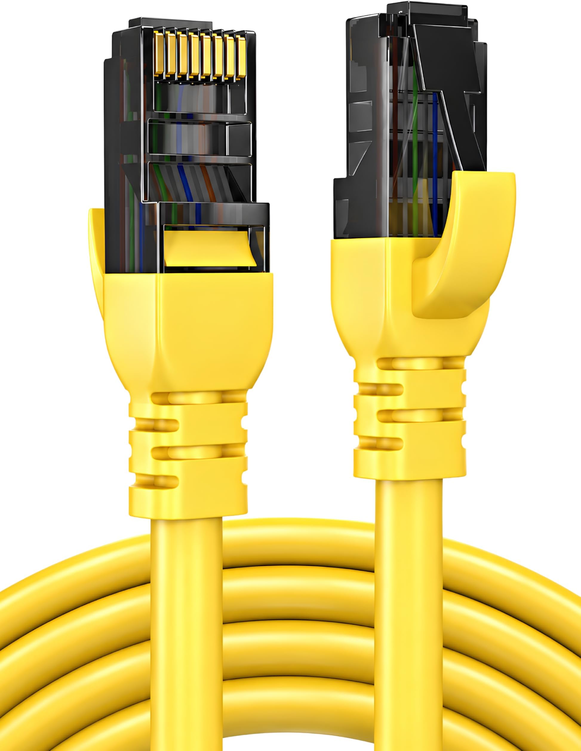 CAT6A Ethernet Cable 10Gbps 500MHz LAN Cable - 1 Meter 3.2Ft
