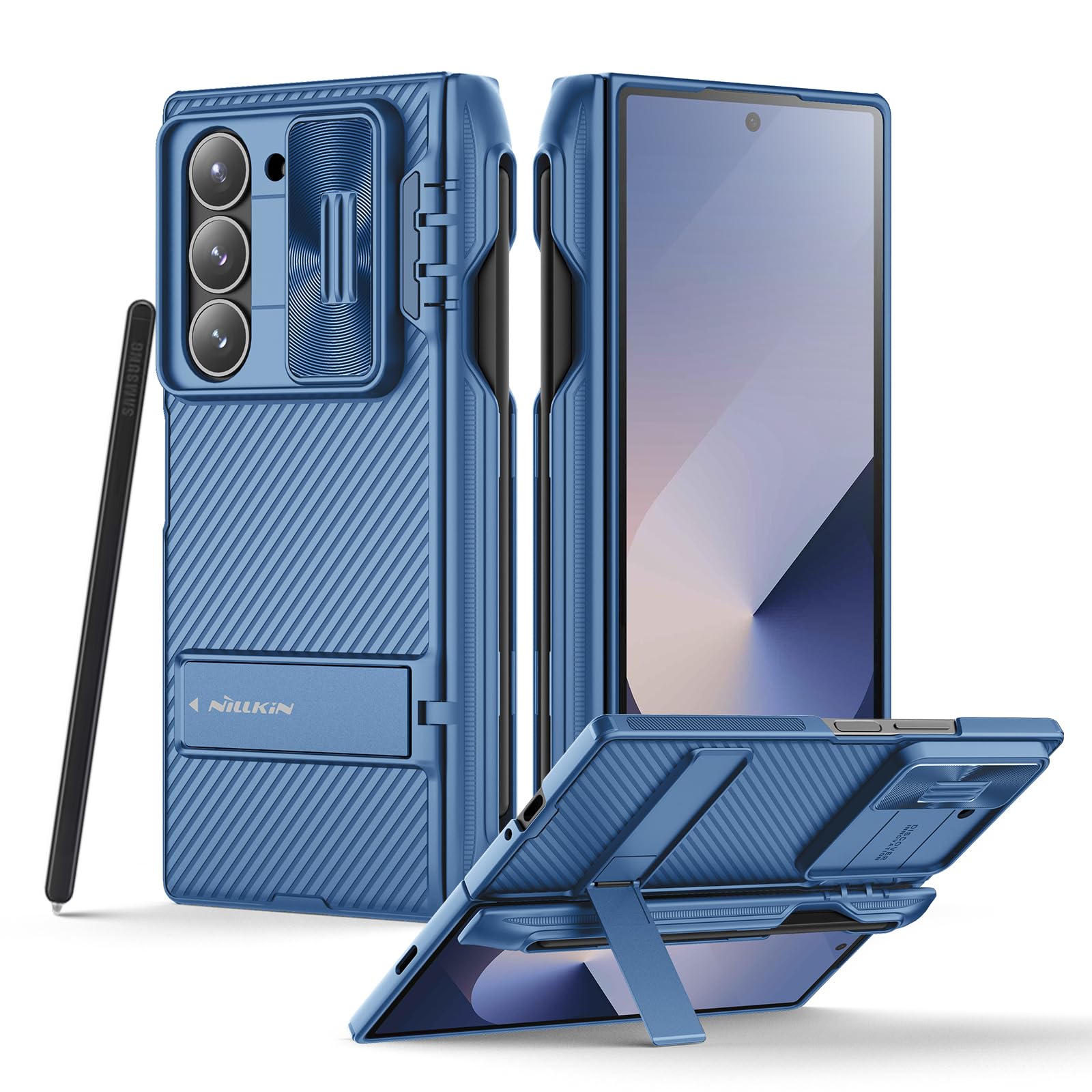 Amazon.com: Nillkin Samsung Galaxy Z Fold 6 Case with S Pen Holder