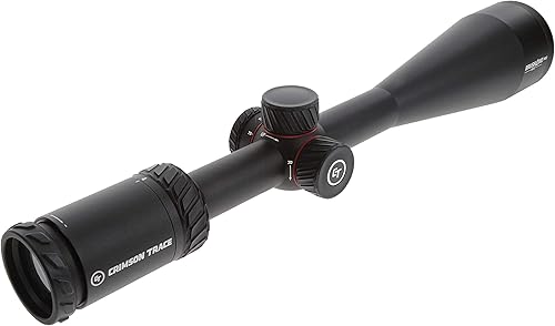 Miniatura 85 de Crimson Trace Brushline Pro Riflescope con construcción sólida ligera, tapas de alcance y paño para lentes para caza, tiro y exteriores