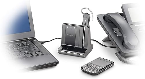 Miniatura 3 de Plantronics Sistema de auriculares inalámbricos Savi 740 para comunicación unificada (renovado)