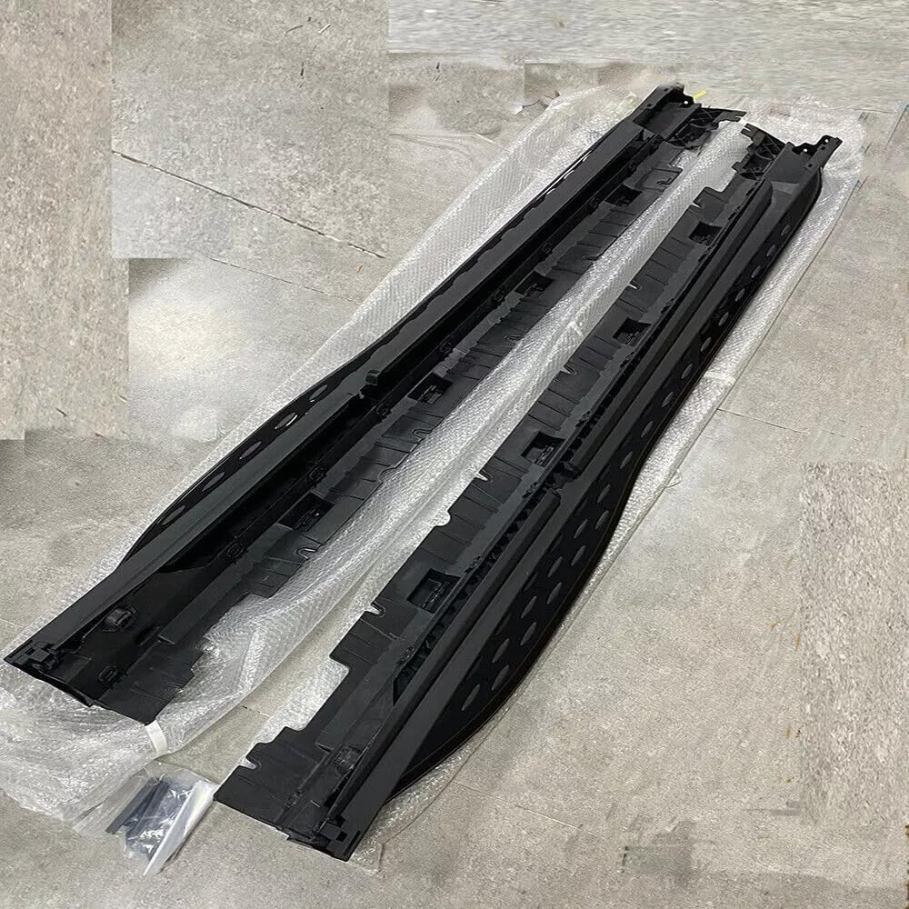 2PCS Fits for Side Steps M-B GLC Coupe C54 2023 2024 2025 Running Board Black Nerf Bar