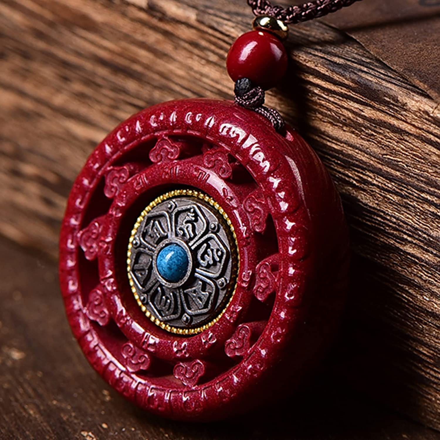 これぞラッキーアイテム！風水上最強のアンモライト使用！幸運の強力お守りネックレス これぞラッキーアイテム！風水上最強のアンモライト使用！幸運の