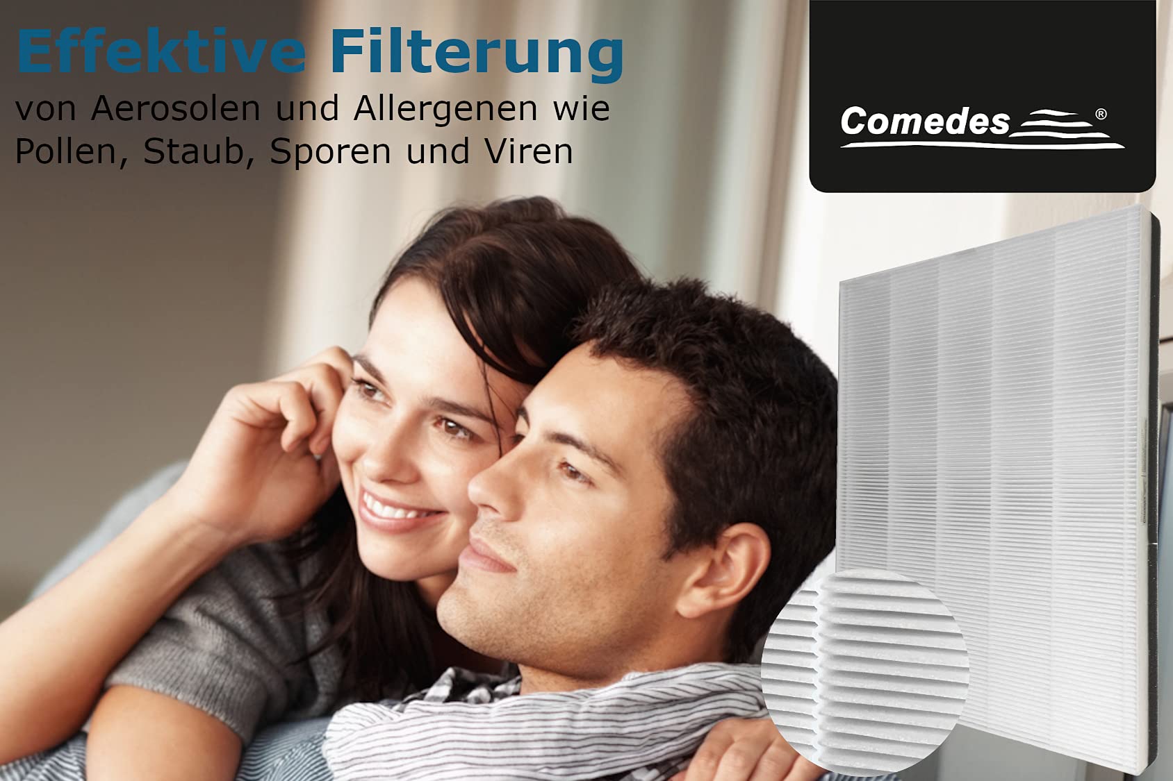YanBan Luftfilter Für Philips HU5930/HU5931 – Primärfilter Mit Aktivkohle & Baumwolle
