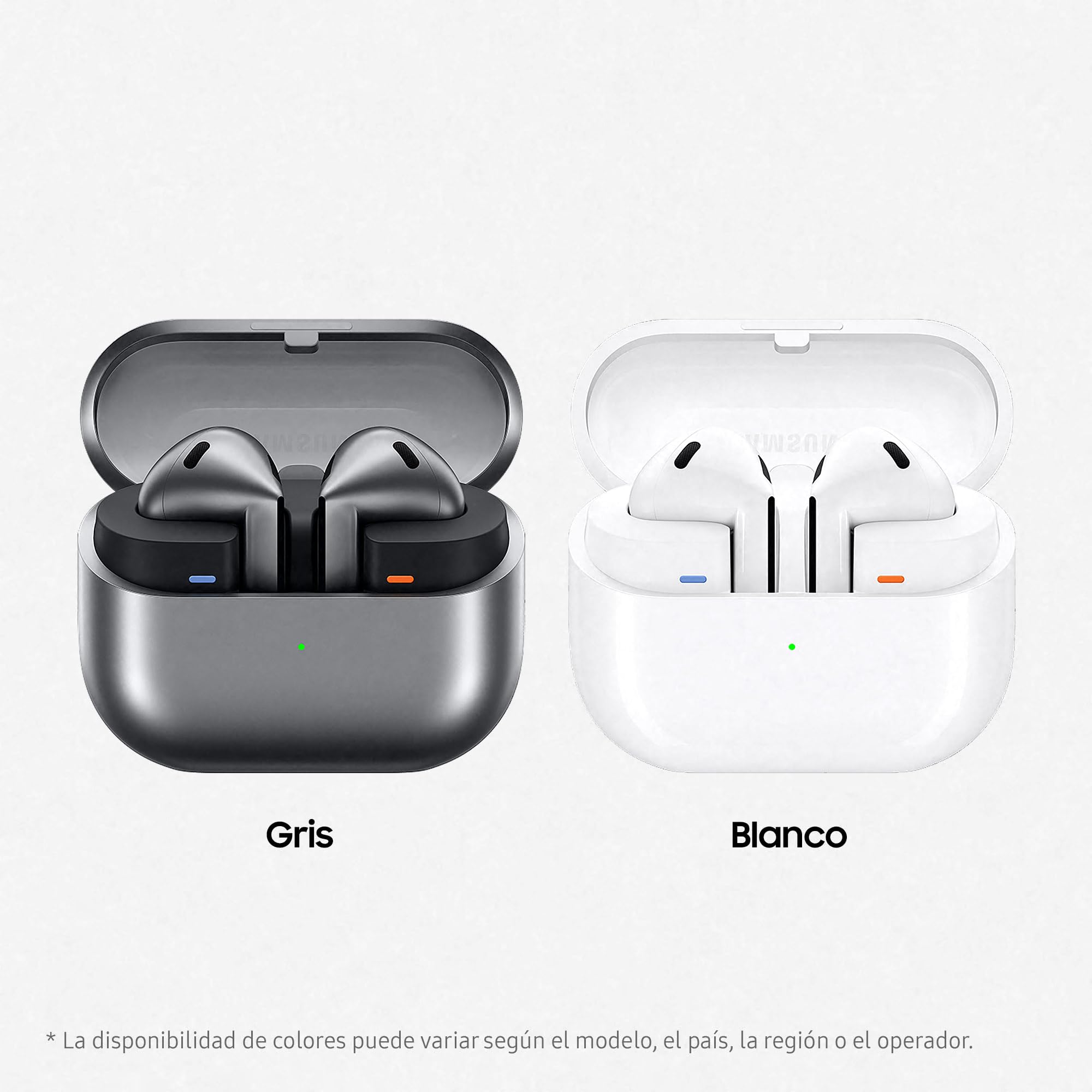 Samsung Galaxy Buds3 + Cargador - Auriculares Inalámbricos, Cancelación de Ruido, Bluetooth, Audio 360, Gris (Versión Española)