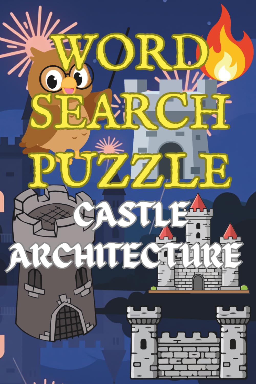 CASTLE ARCHITECTURE WORD SEARCH PUZZLE BOOK: BRAIN GAMES