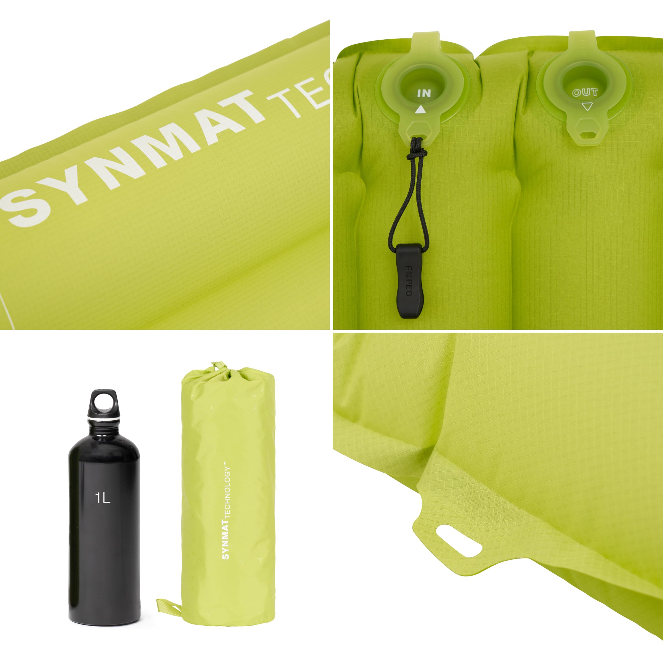 Amazon.com: Exped Ultra 3R Lightweight Sleeping Pad, Lime, Medium