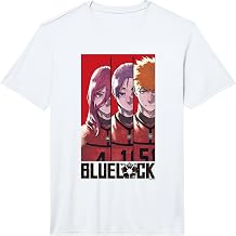 Mens Blue Lock Chigiri Hyoma REO and Kunigami Split Epic Poster Performance T-Shirt