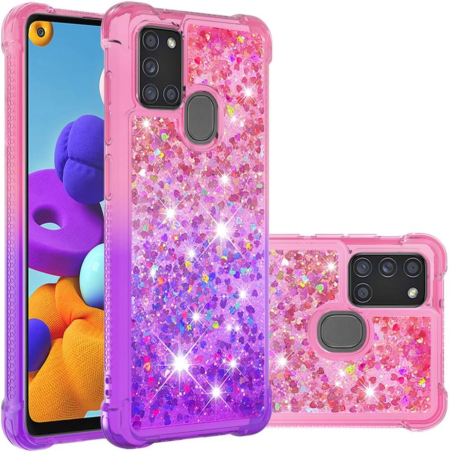 Glitter Bling Liquid Soft TPU Case con Vidrio Colombia Ubuy