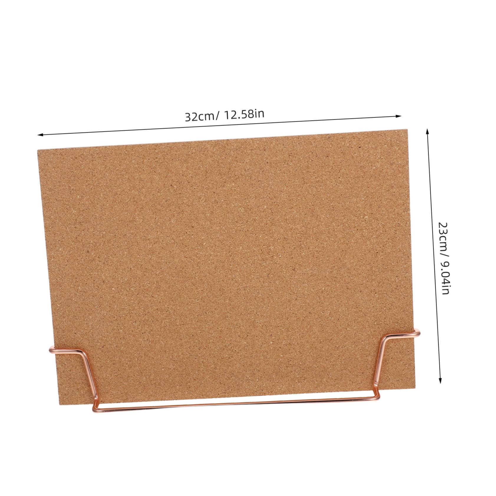 PLAFOPE Bacheca in Sughero con Cornice in Legno per Foto e Appunti Inclusi Puntine e Clip per Scrivania Ufficio e Camera Ragazze Design Moderno e Resistente