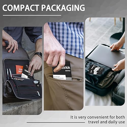 Black Cologne Body Wipes - 50 Individually Wrapped(100)