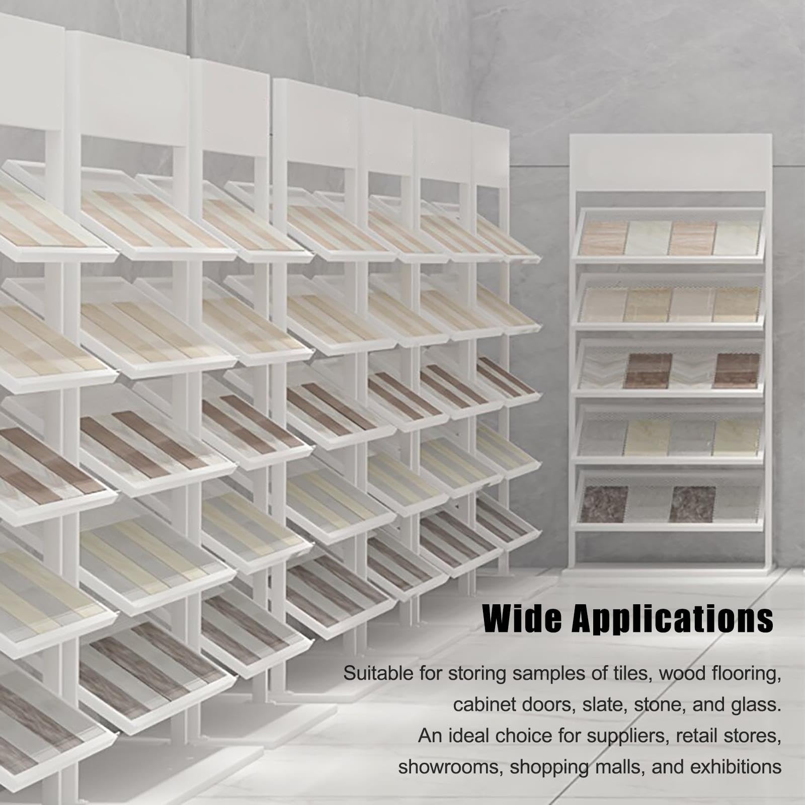Espositore Ceramico Multistrato 5 Slot Adatto Showroom Negozi al Dettaglio