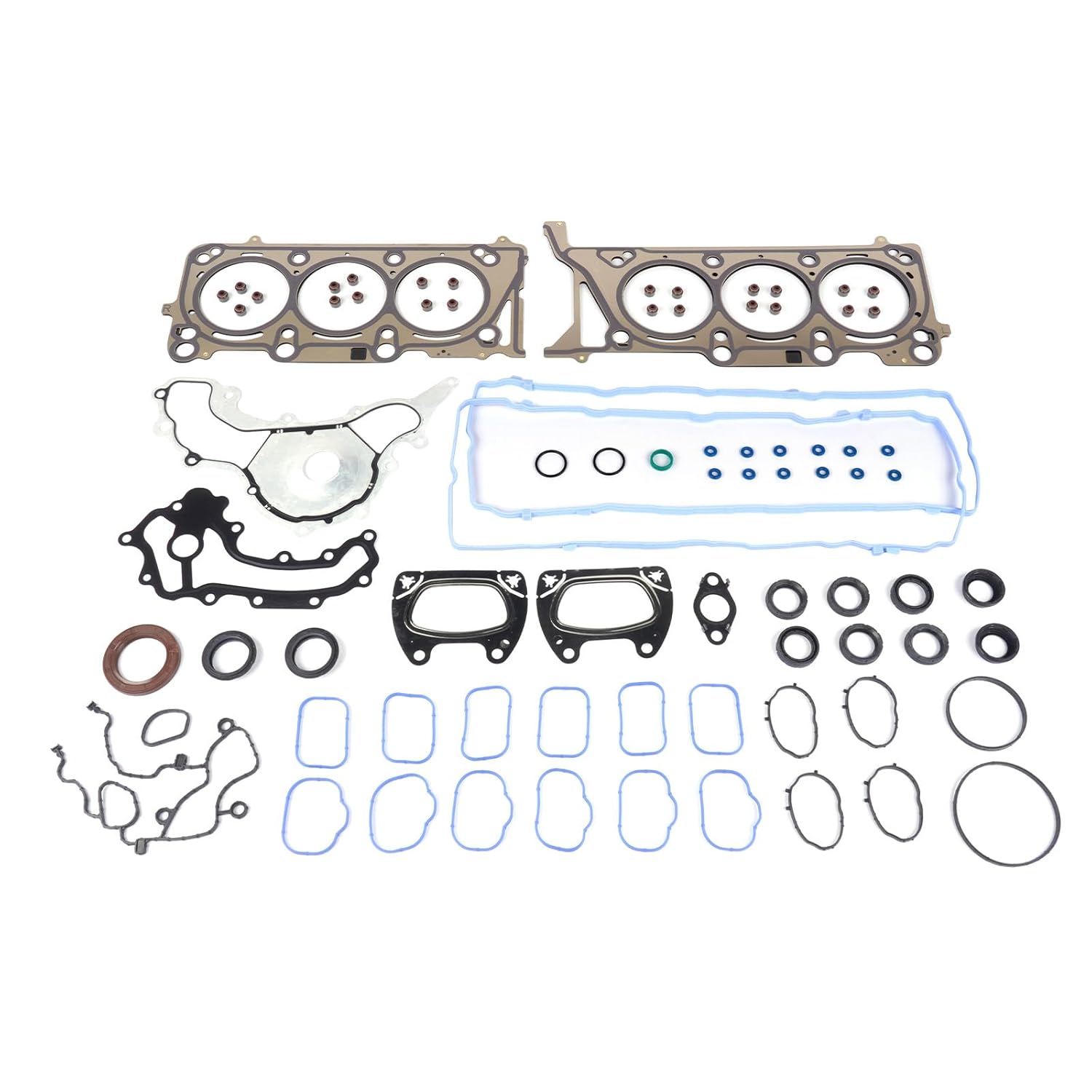 HGS1184 Cylinder Head Gasket Set Compatible with 2016-2022 Chrysler Pacifica, Dodge Ram 1500 2500 3500 Jeep Grand Cherokee Wrangler 3.6L DOHC EH3 VIN 7 OE# HGS1184 HS55401