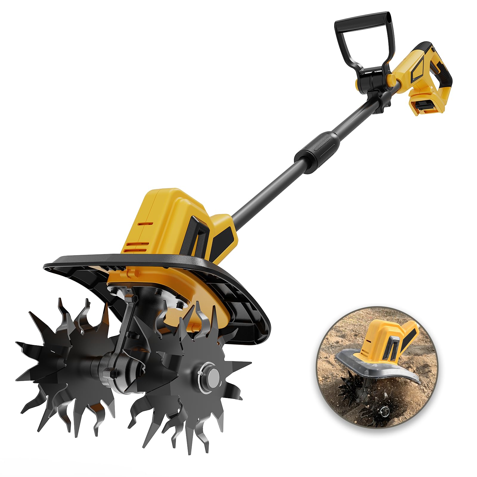 FORDWALT 20V Cordless Tiller