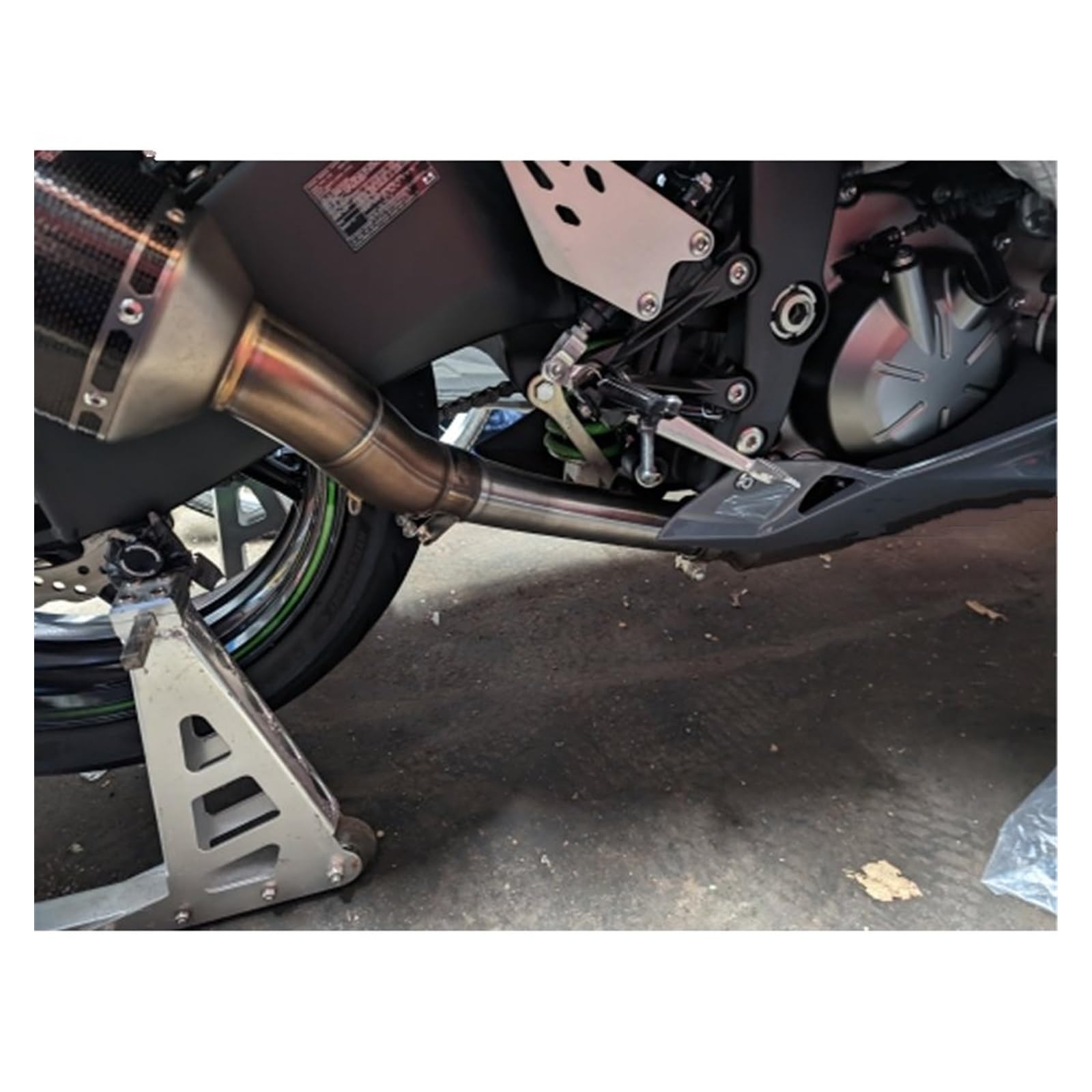 エキパイ オートバイの排気マフラー ために 忍者 ために ZX-6R