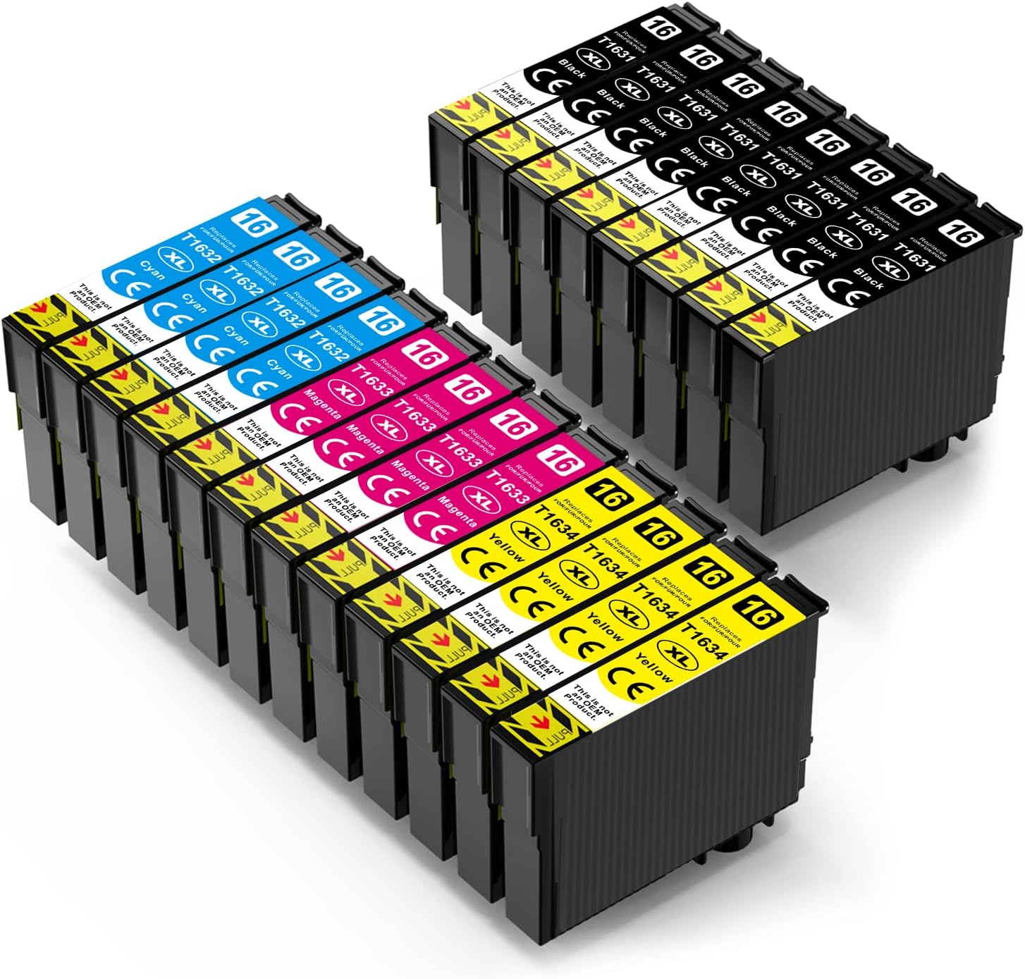 Skydo 16 16XL Ink Cartridges Multipack Compatible for Epson 16 XL for