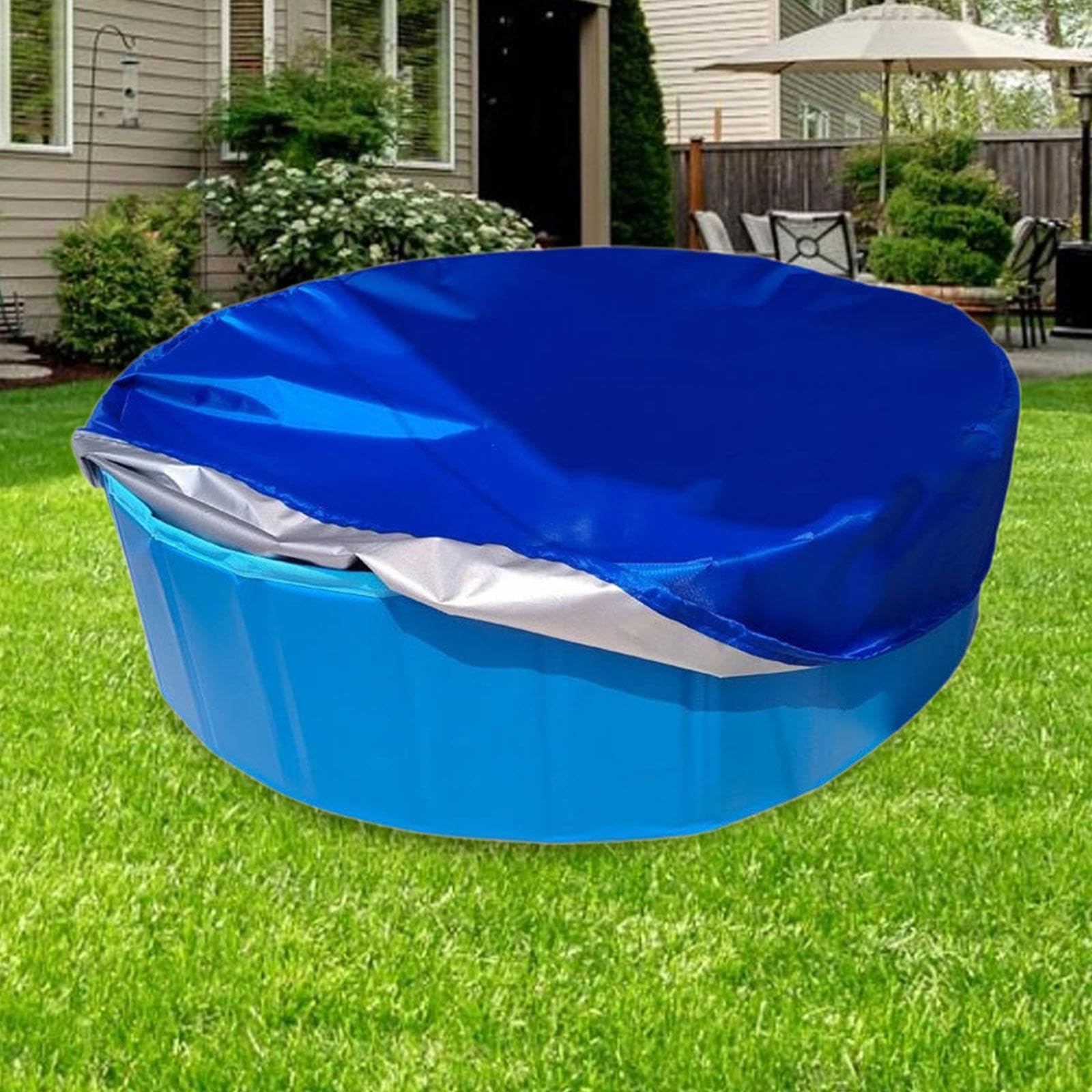 Enakshi® Round Pool Cover 210D Oxford Cloth Round Swimming Pool Cover for Tub Outdoor Diameter 160cm|Yard, Garden & Outdoor Living | Pools & Spas | Pool Equipment & Parts | Pool Covers & Rollers