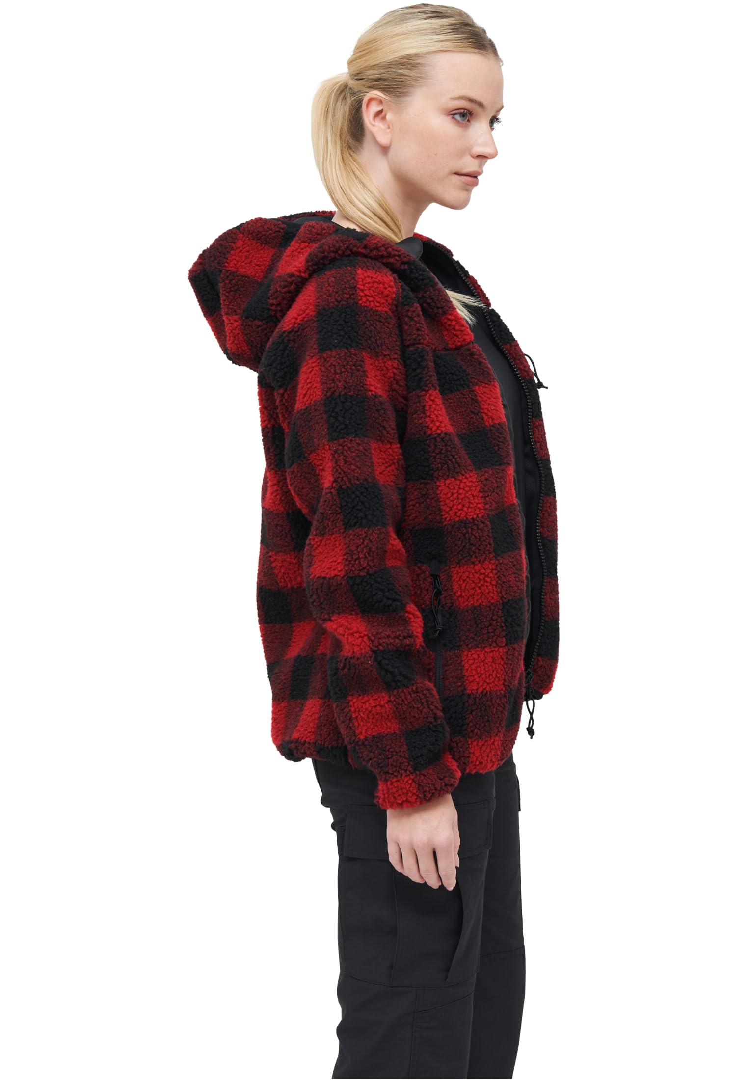 Brandit Women Teddyfleece Jacket Hooded | mehrere Fabvarianten, Größen XS bis 5XL