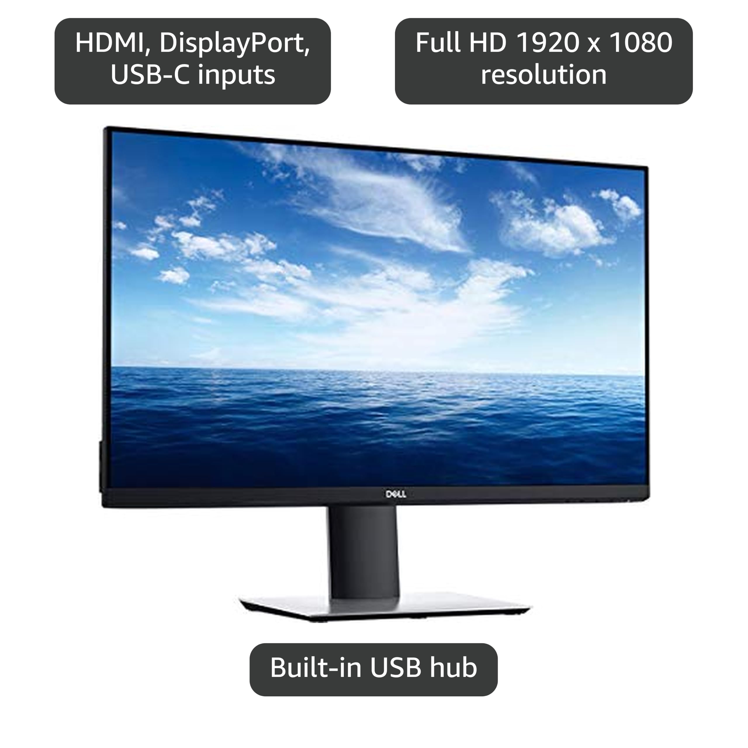 Amazon.com: Dell 2019 P2719H 27 Inch Full HD (1920 x 1080) IPS LED