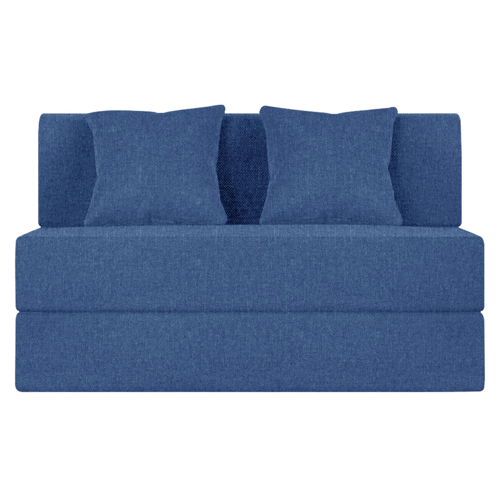 See full amazon price history chart for Dr Smith Folding Sofa | Two Seater - Size - 4 X 6 Feet | Sofa Com Bed Jute Fabri with Cushion Perfect for Guests - Blue Dr Smith Folding Sofa | Two Seater - Size - 4 X 6 Feet | Sofa Com Bed Jute Fabri with Cushion Perfect for Guests - Blue (B0D8LBLTKK) Amazon Price History, Amazon Price Tracker