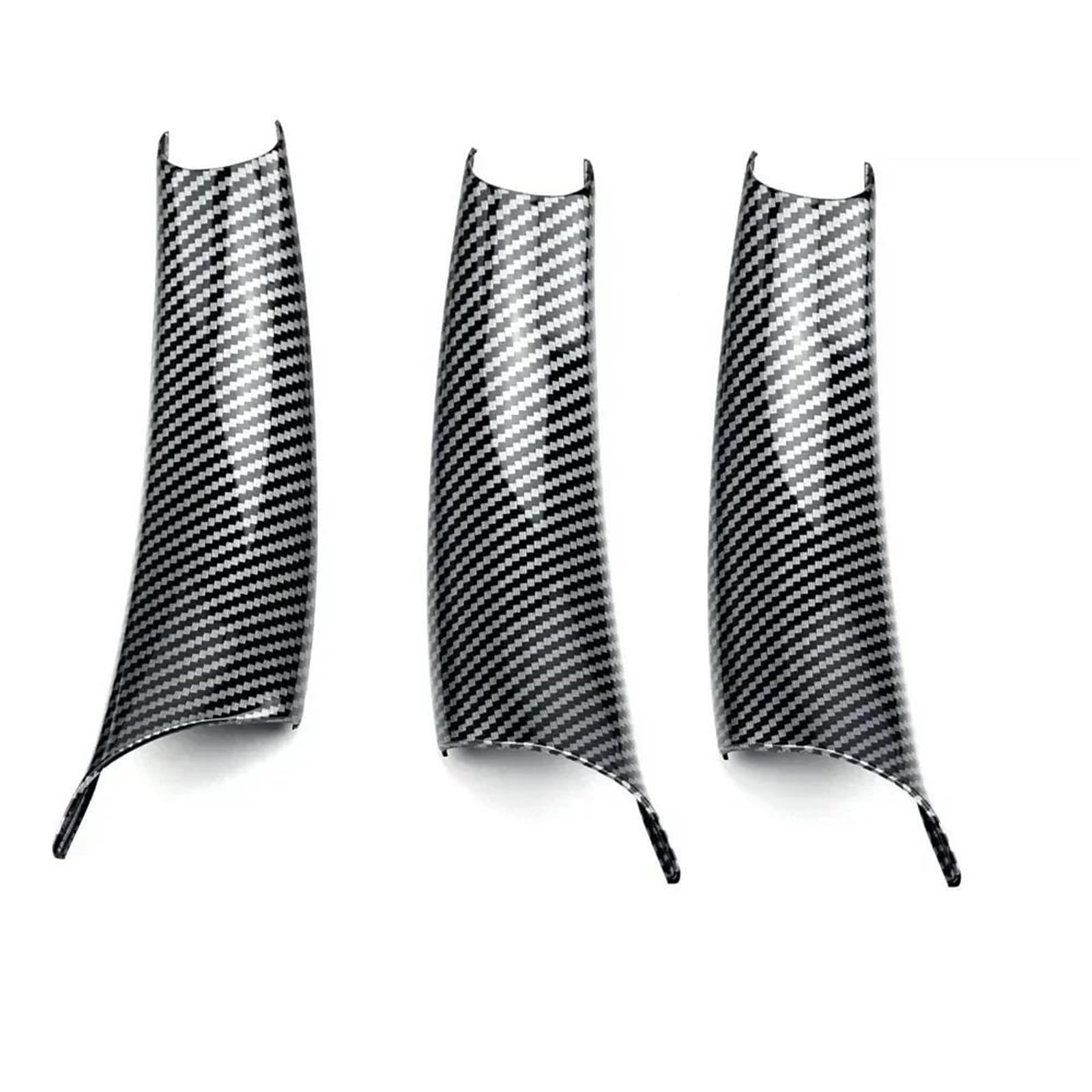 JTWMTY Car Interior Door Pull Handle Cover for BMW X5 E70 X6 E71 E72 2007-2014 LHD/RHD(RHD Carbon)