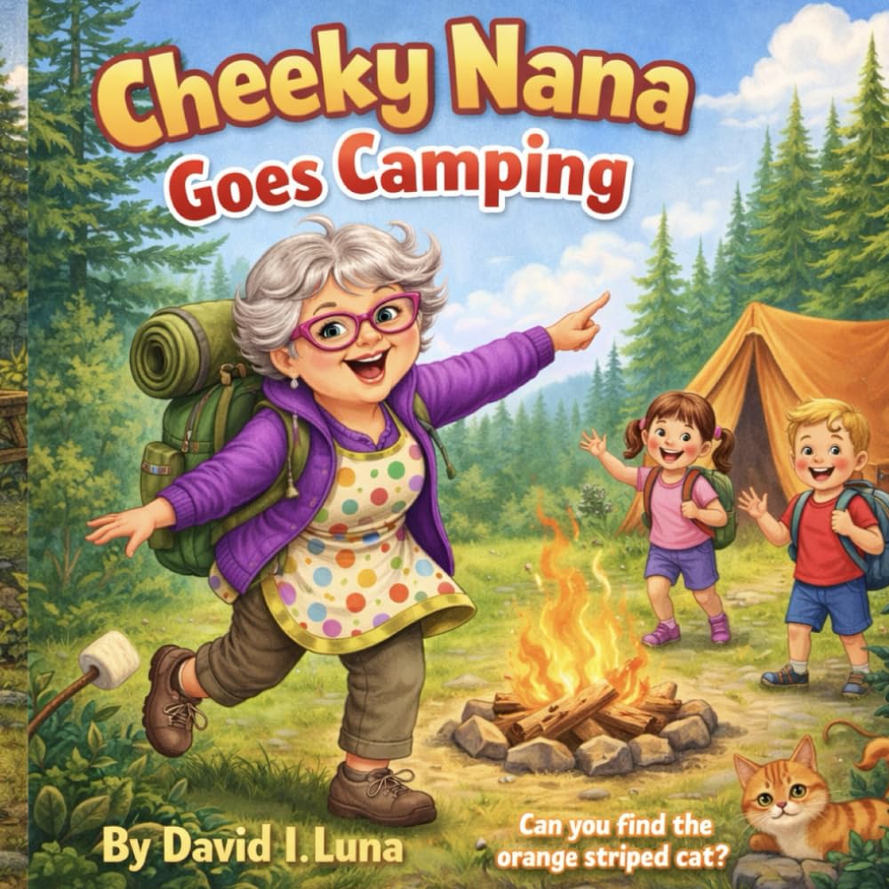 Cheeky Nana goes camping