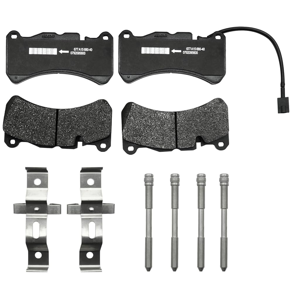 Amazon.com: 980139070 Front Brake Pads Set for Maserati