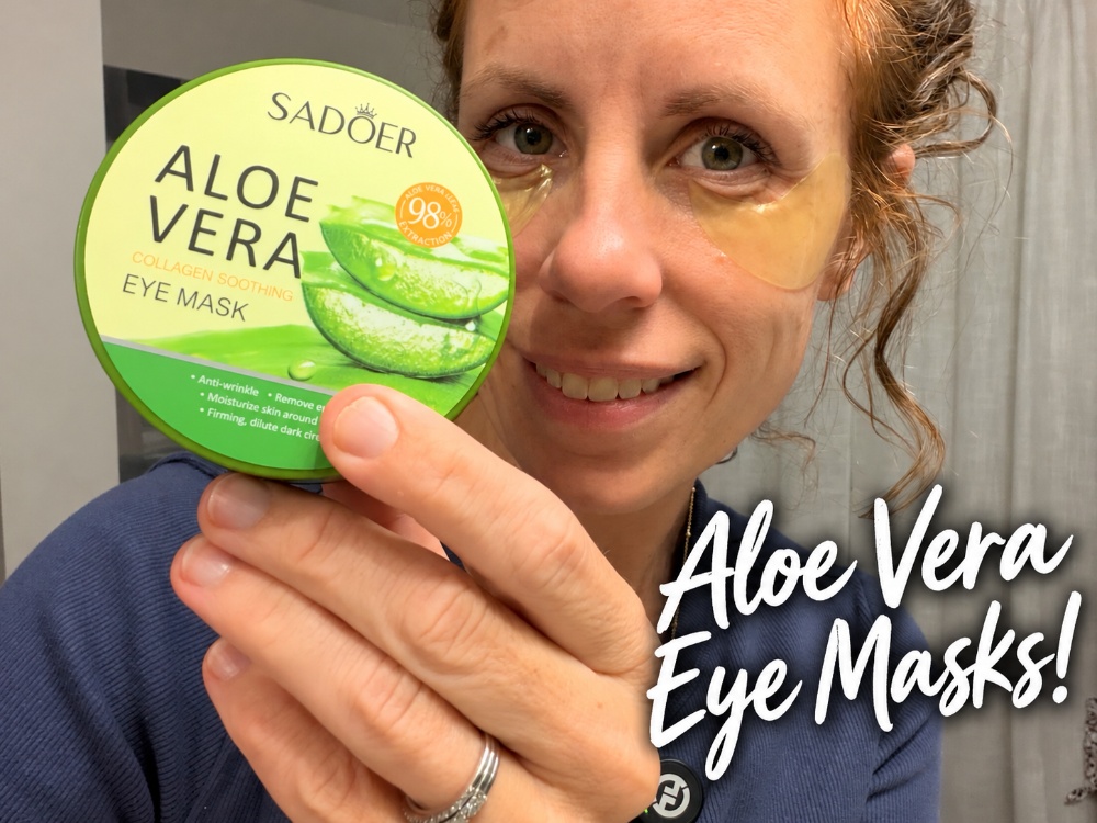 Watch Hydrating Aloe Vera Eye Mask for Instant Freshness on Amazon Live