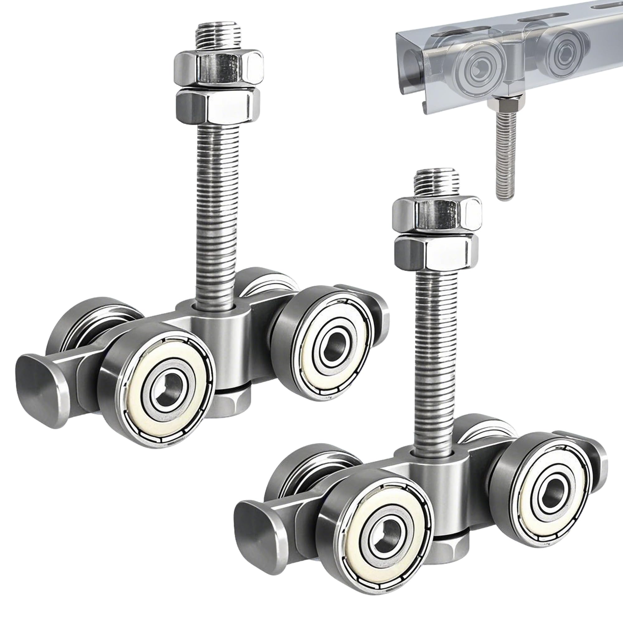 ジョロダー　RA1 Roller Assembly SK-LLRA1 BIAXJUNY 4 Wheel Rolley Assembly， Silent Rollers Wheel for 1-5/8