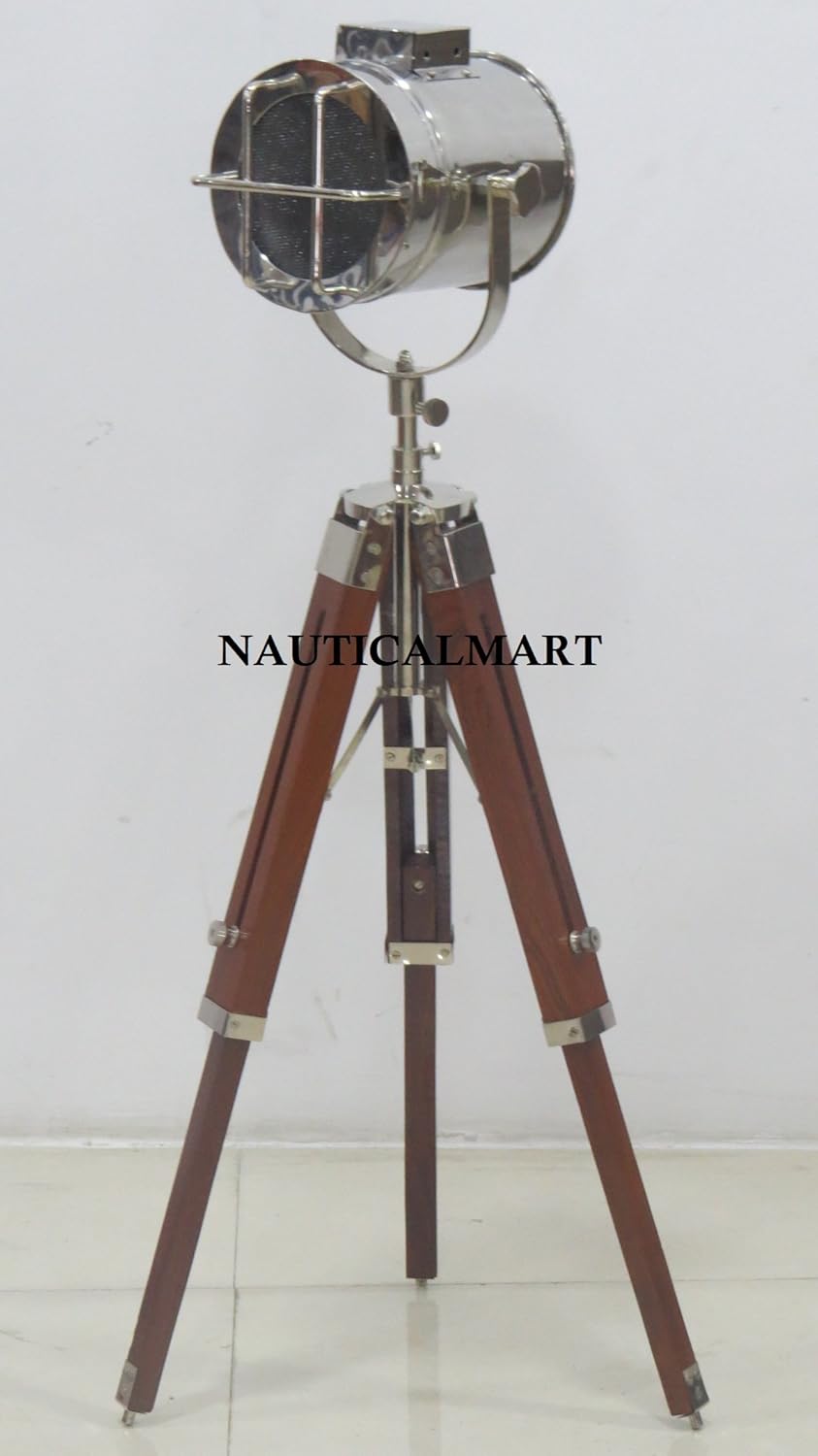 NauticalMart Retro Design SearchLight Table Lamp (Set of Two)