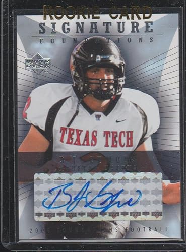 2004 Upper Deck B.J. Symons Texans Autographed Rookie Football Card #SF-BJ