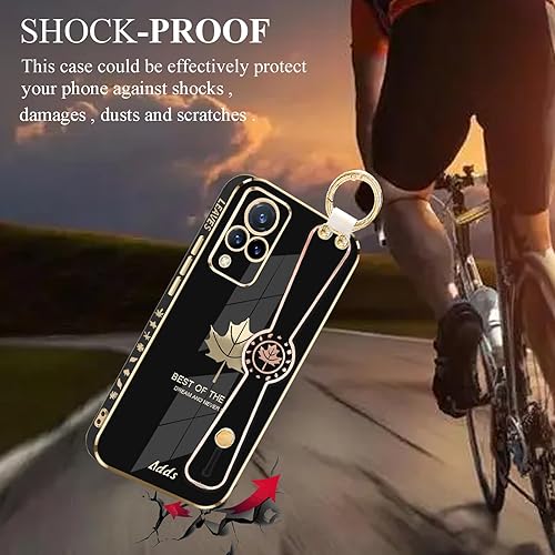 Miniatura 6 de Funda de teléfono para Vivo V21 5G, funda estética de silicona a prueba de golpes para mujer, funda protectora Vivo V21, funda delgada con anillo