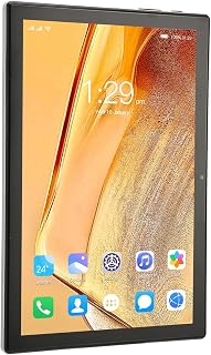WINH 10 Inch Tablet, 6GB 256GB Dual SIM Dual Standby 4G Calling Tablet UK Plug 100-240V IPS Screen for Android 11.0 for Study (UK Plug)