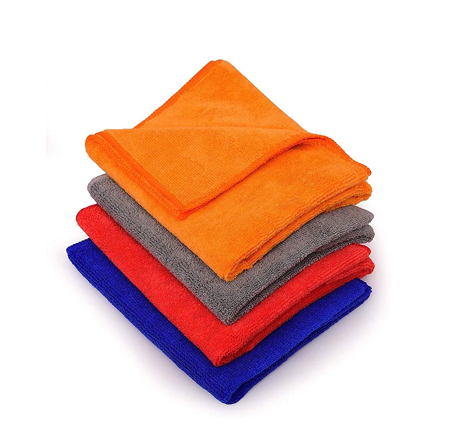 shelter Women's and Kid's Soft Cotton Towel Hankies Multicolored (set of 4)-picture-30