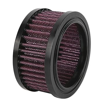 Air Cleaner, Washable Motorcycle Air Filter Retro Antirust CNC Steel Billet for Upgrade Replacement for XL883 XL1200 X48 2004-2014