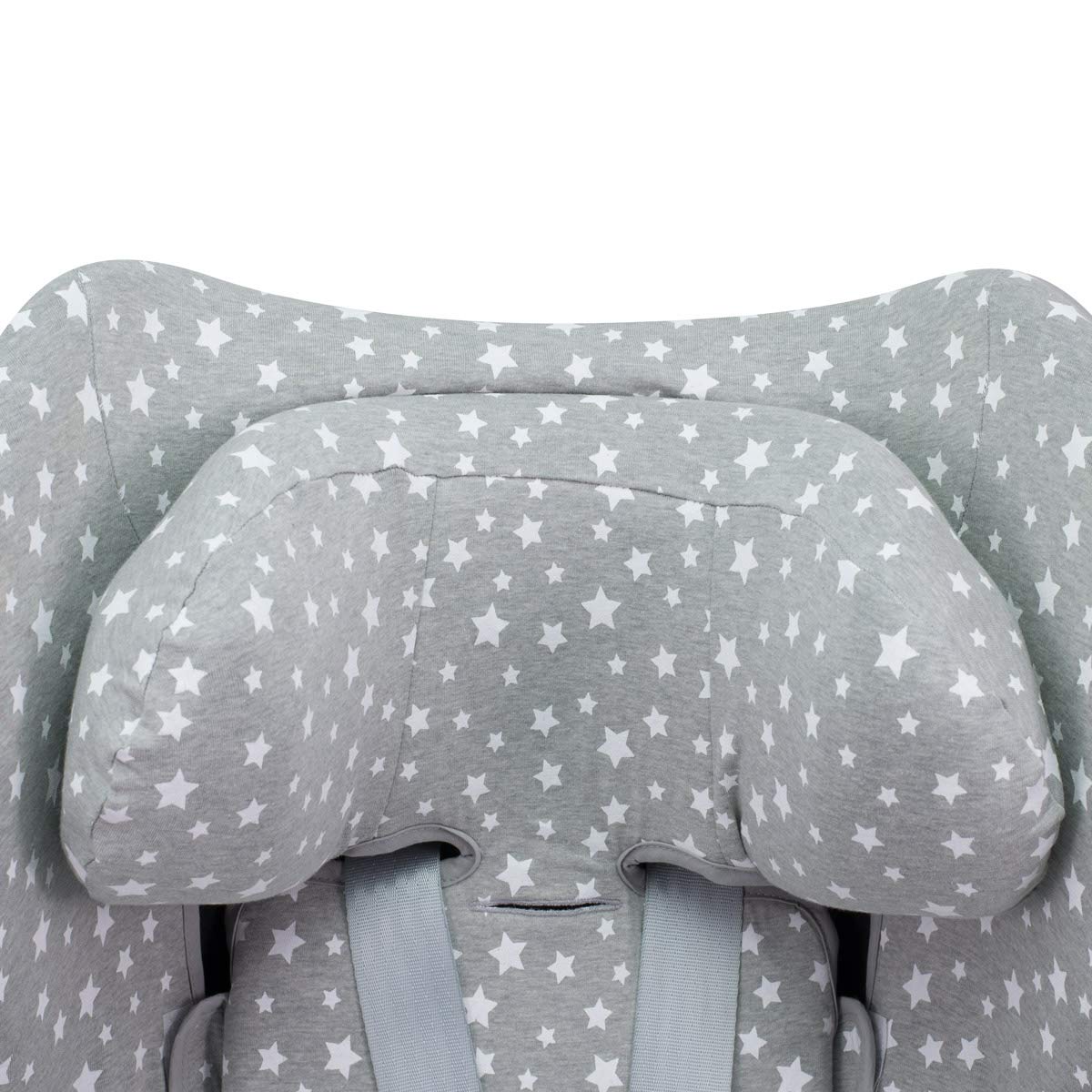 JYOKO KIDS Copriseduta per Cybex Sirona M2, Z e GB Vaya (White Star) | Cotone biologico traspirante