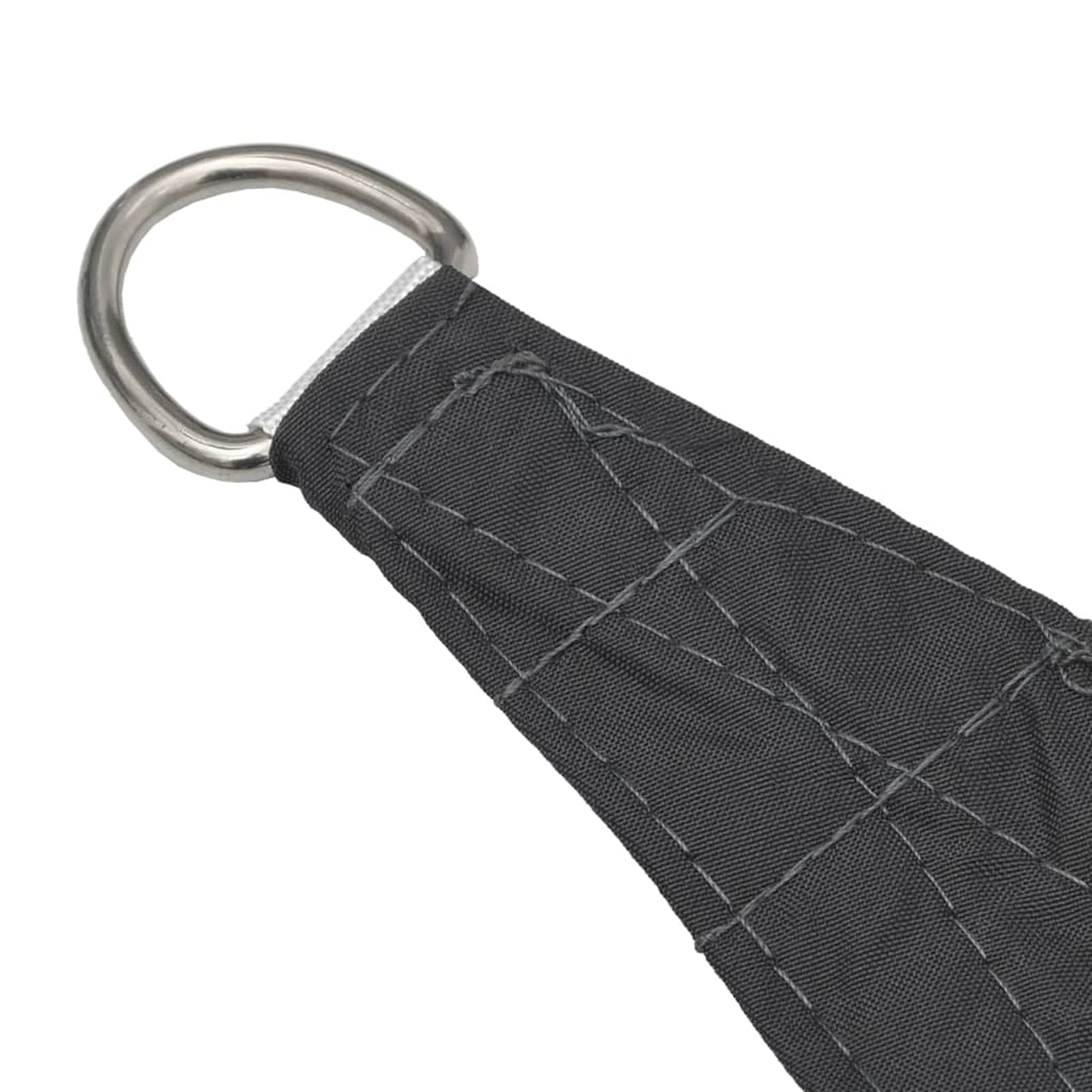 Parasole a Vela Oxford Rettangolare 3,5x4,5 m Antracite,Tenda a Vela Impermeabile Rettangolare Vela Ombreggiante Parasole Protezione Raggi UV per Esterno Giardino terrazza