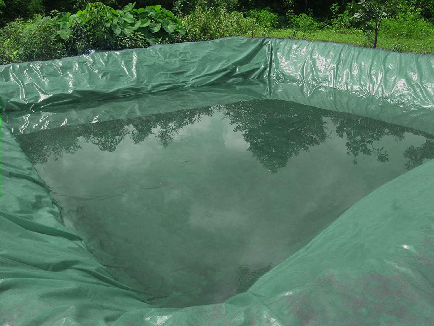 TUFFPAULIN 12FT X 12FT 200 GSM Blue Tarpaulin Tirpal Tadpatri Tharpai Thadika, Extra Strong, Reinforced Eyelets, UV Resistant, 100% Waterproof Virgin, 6 Layer MLCL 3D Rib Technology-1 No. — Amazon image 15
