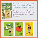 Jeux de cartes Hoyle pour les enfants 6 en 1 Paquet amusant – Mémoire, huit fous, vieille fille, aller poisson, slap Jack et matching