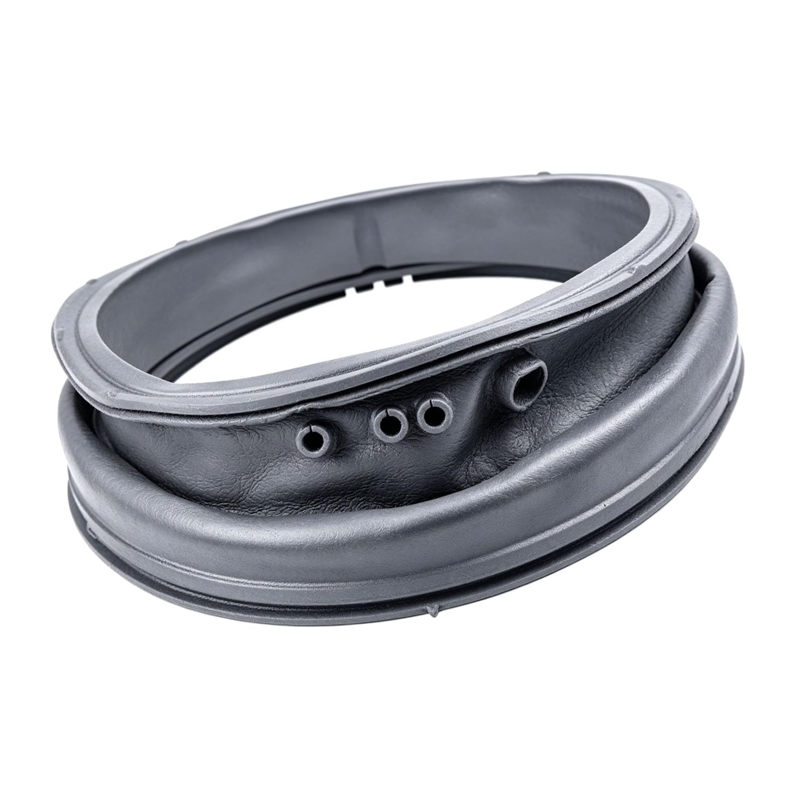 Zxfdsfdbnm Washer Door Seal Replacement 4986ER0004B for Front Load Washer Repair, Dark Gray Boot Gasket with Molded Lip for Door Opening Maintenance Laundry Appliance Repair Opening Seal