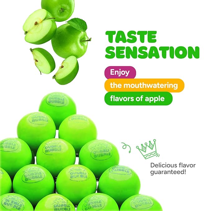 Chicles Gumballs Global Gumball Sabor Manzana Verde - 15 lb (850 pcs) miniatura 5