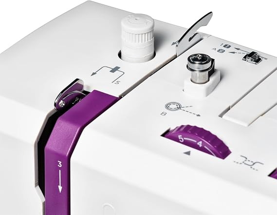 VIOLA Prêt-à-Porter Sewing Machine (Exclusive Edition) Sewing Machine with 34 Sewing Programmes Servo Motor Sewing Machines for Thick Fabrics Jeans Sewing Automatic Threader