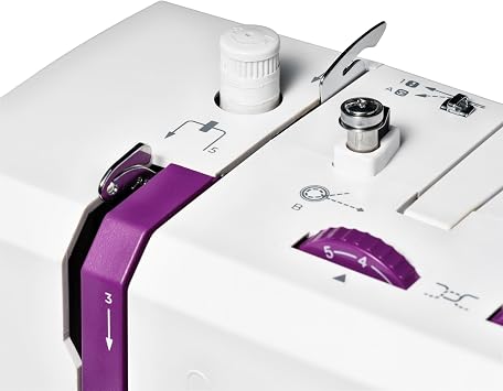 VIOLA Prêt-à-Porter Sewing Machine (Exclusive Edition) Sewing Machine with 34 Sewing Programmes Servo Motor Sewing Machines for Thick Fabrics Jeans Sewing Automatic Threader