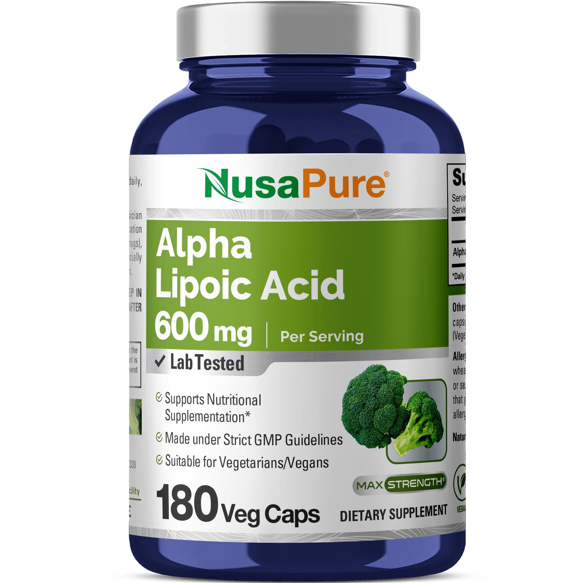NusaPure Alpha Lipoic Acid 600mg