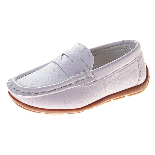 French Toast Boys Oxford Shoes Slip On Dress Shoes Moccasins Penny Loafers for Boys (Size 5-10 Toddler / 11-13 Little Kid / 1-4 Big Kid)