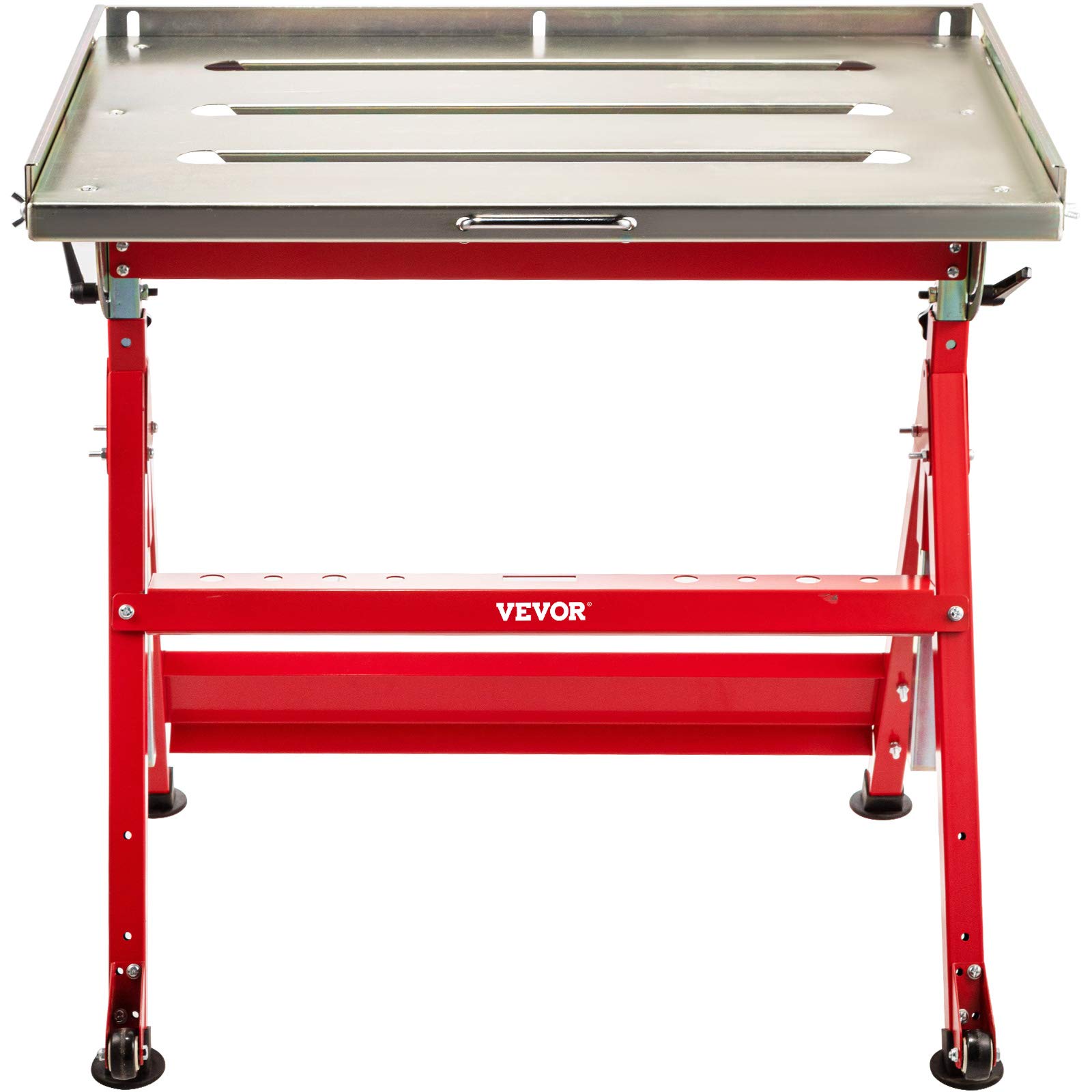 VEVOR Welding Table 30'' x 20'' Steel Welding Table Three 1.1 in