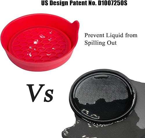 Miniatura 9 de Amooca Portavasos universal para automóvil, impermeable, antideslizante, a prueba de tambores, accesorios para el interior del automóvil, 4