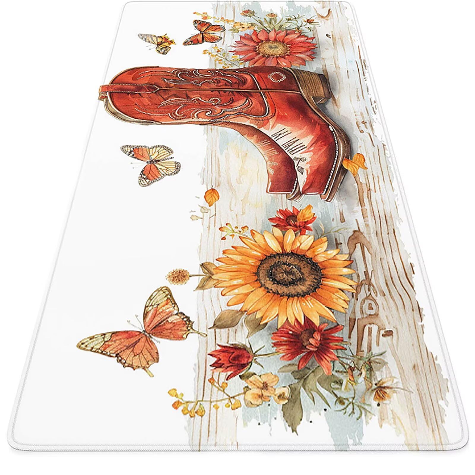 Stivali Tappetino Mouse Gaming xxl 1000 x 500 mm, Tappetino Scrivania Rosso Con Bordi Cuciti, Presa Stabile su Superfici Lisce, Impermeabile Antiscivolo Mouse Pad per Gaming Accessori Regalo b2-19V