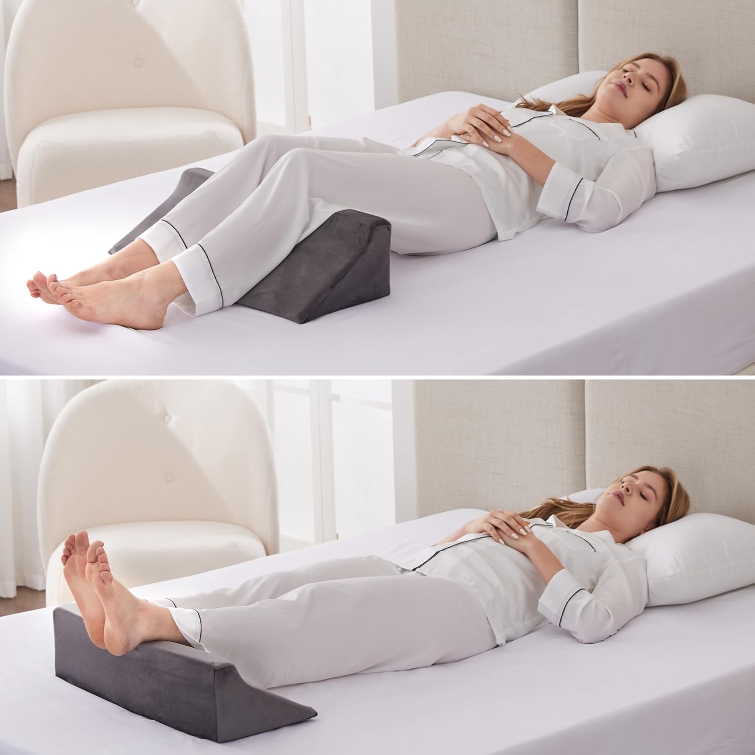 Wedge Pillow for Side Sleeping, Comfort Foam Back Bhutan Ubuy