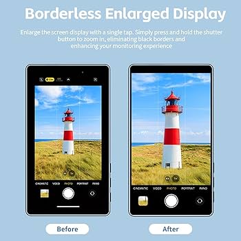 Amazon.co.jp: Shimbol CP5 Lite 5インチ リアカメラ セルフィー
