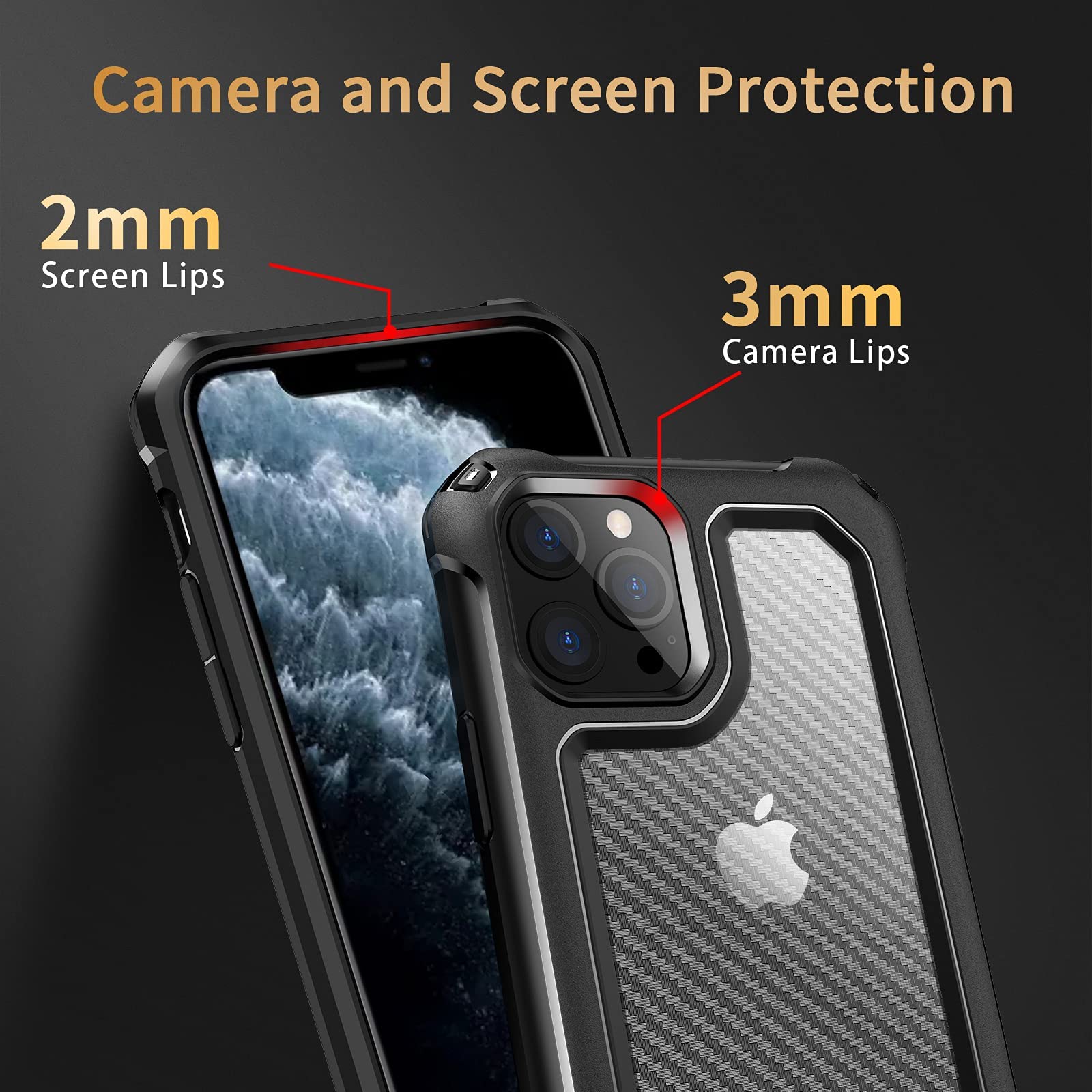 Amazon.co.jp: iPhone 13 Pro Maxケース、[ミリタリーグレード耐衝撃性
